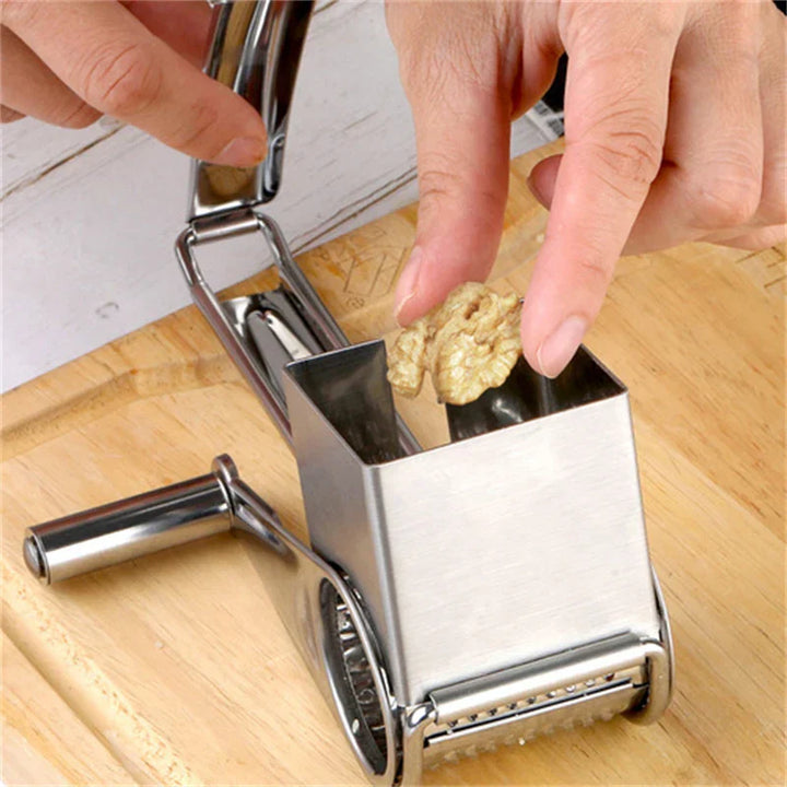 Lisslune | CheesePro Rotary Grater – Effortless Food Prep Made Simple!