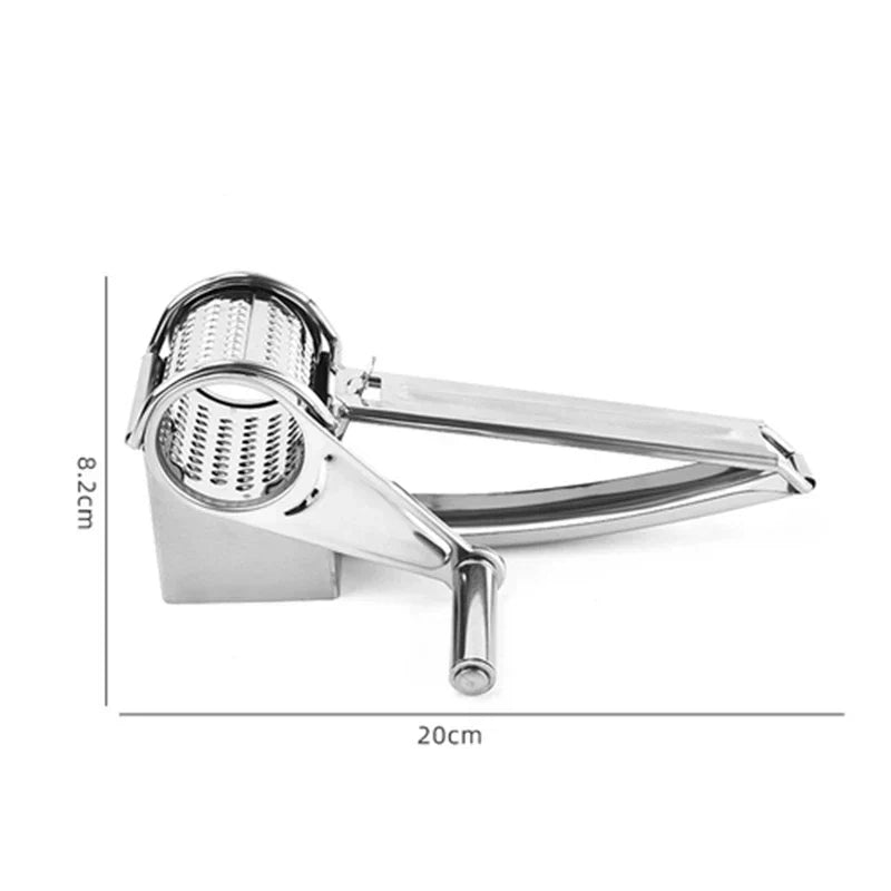 Lisslune | CheesePro Rotary Grater – Effortless Food Prep Made Simple!