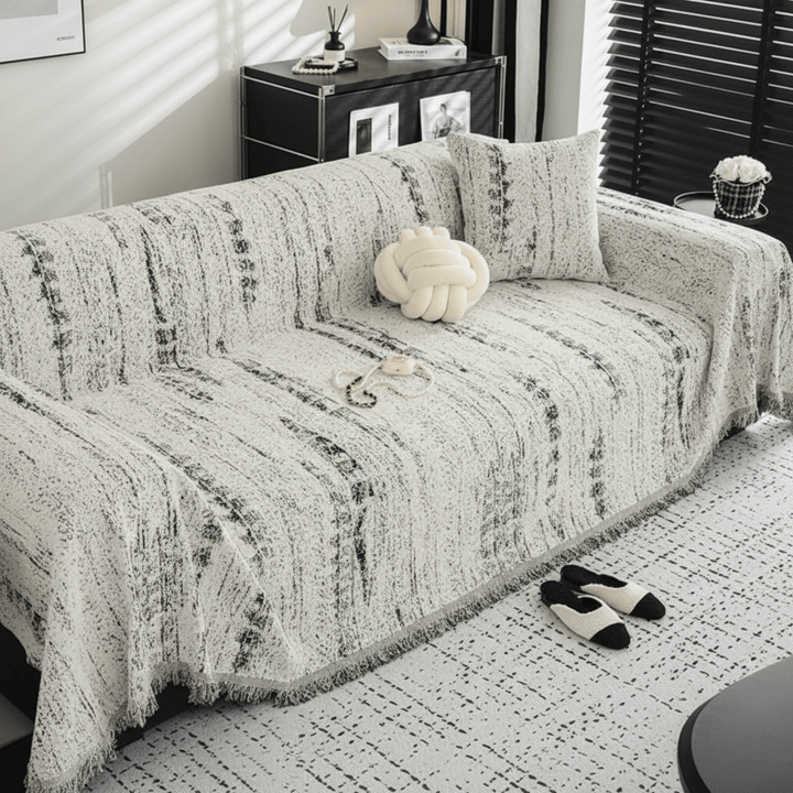 Lisslune | CHENILUX – Elegant Chenille Sofa Cover for Protection & Style