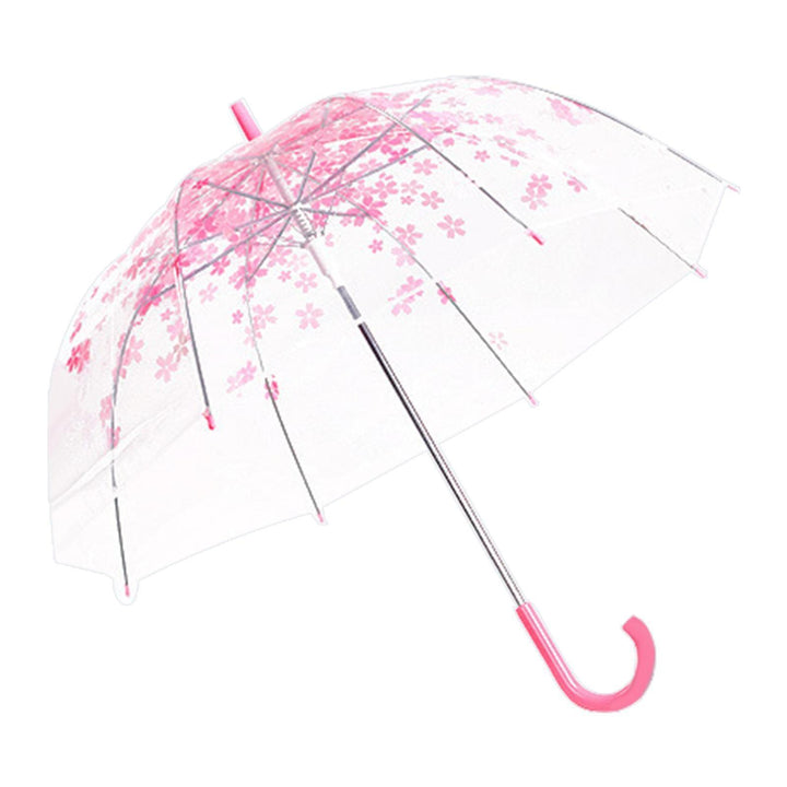 Lisslune | Chic Japanese inspired pink cherry blossom bubble umbrella for women