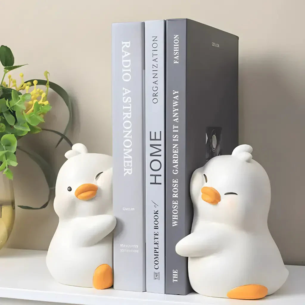 Lisslune | SweetNest – Plump bookends with bird motif for cozy spaces