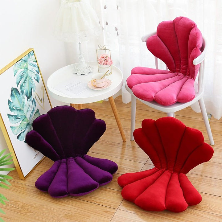 Lisslune | Chic Velvet Shell Cushion - Luxurious and Stylish Cushion for Living Room, Bedroom