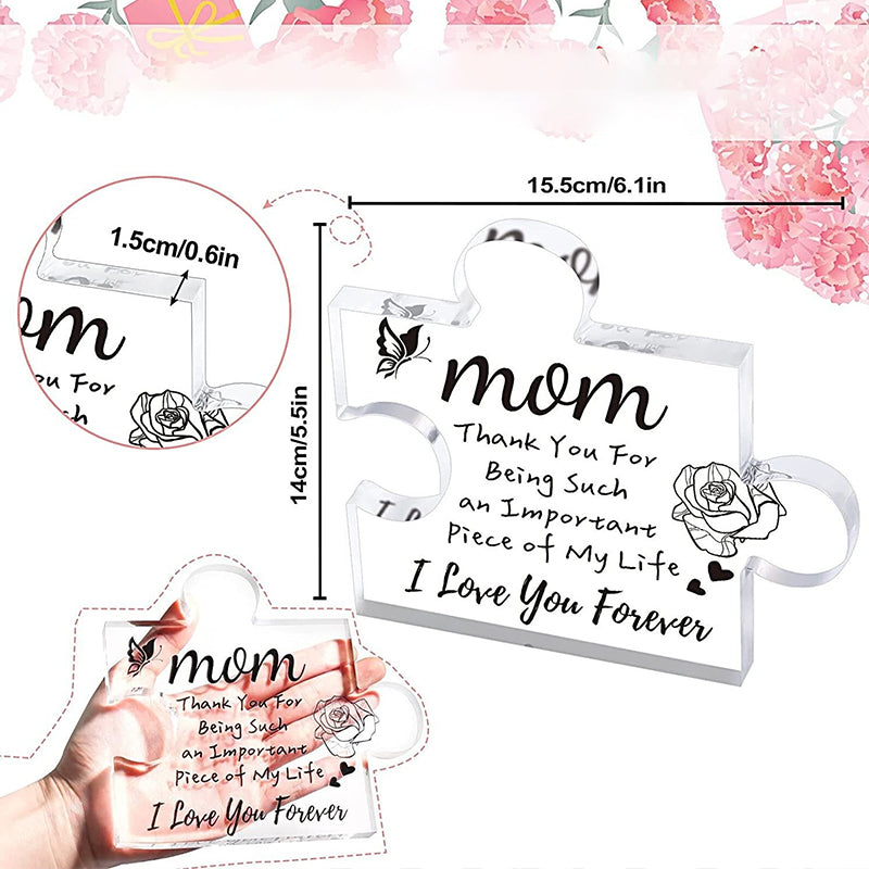 Lisslune | Acrylic Puzzle Ornament