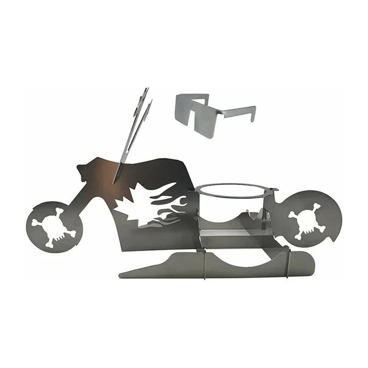 Lisslune | CHICKEN GRILL STAND – Stainless Steel BBQ Rack with Beer Can Holder