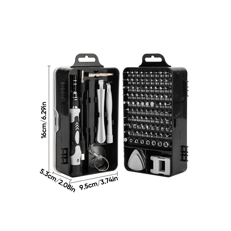 Lisslune | Multifunctional 115 in 1 Screwdriver Set