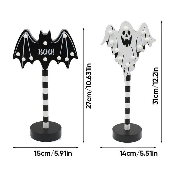 Lisslune | Solar-Powered LED Halloween Garden Lantern