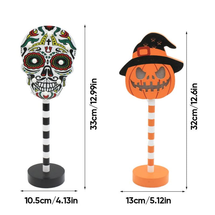 Lisslune | Solar-Powered LED Halloween Garden Lantern