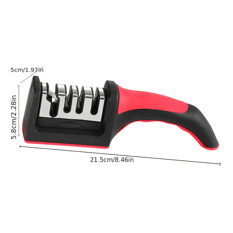 Lisslune | Professional 4-Stage Knife Sharpener