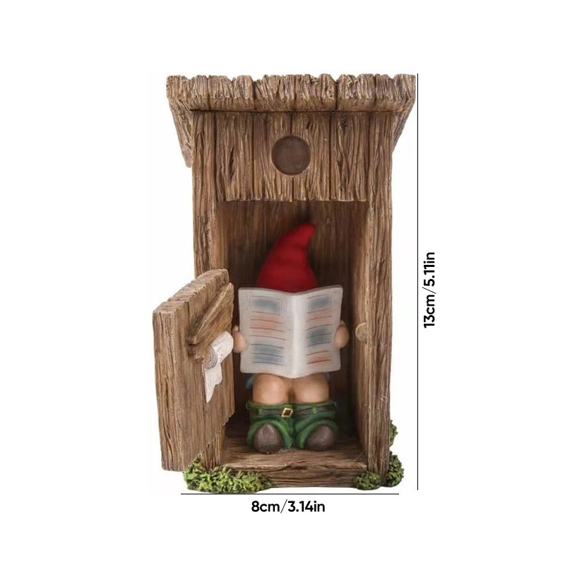 Lisslune | Funny Gnome Garden Statue