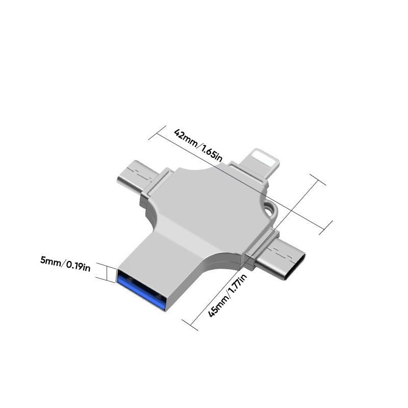 Lisslune | 4-in-1-Cross USB Flash Drive