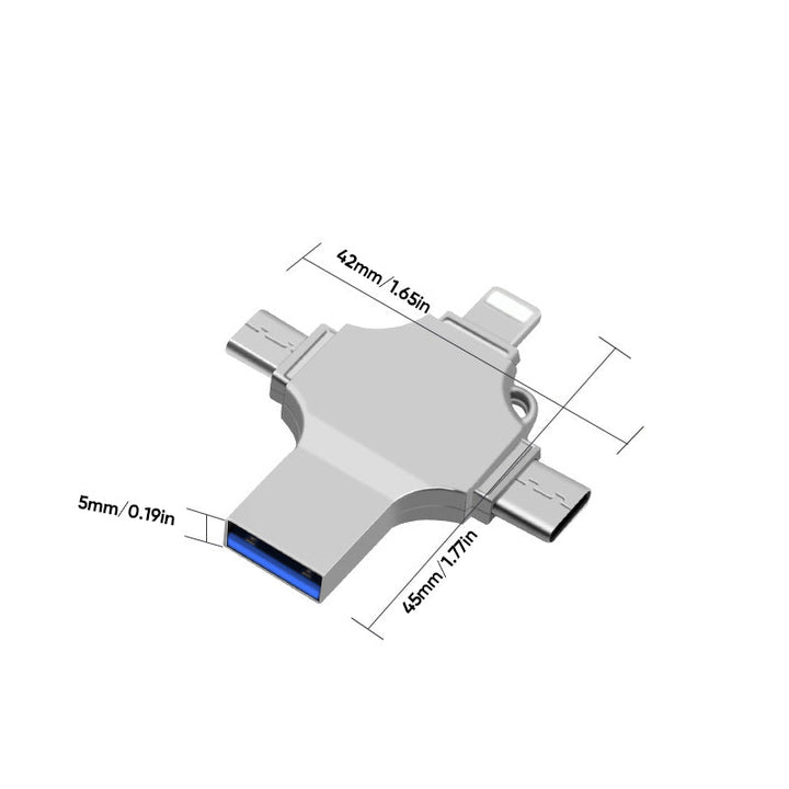 Lisslune | 4-in-1-Cross USB Flash Drive