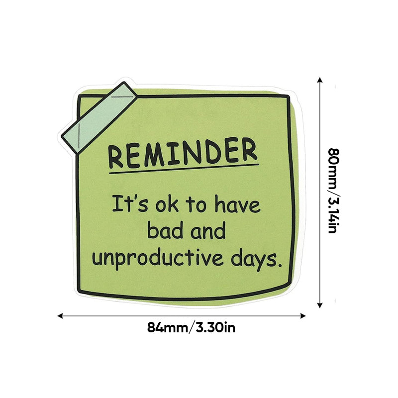 Lisslune | Mental Health Memory Stickers