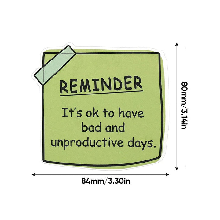 Lisslune | Mental Health Memory Stickers