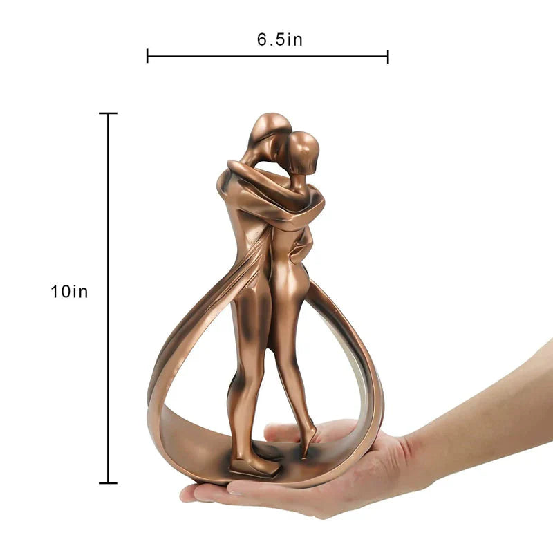 Lisslune | Pair Hug Resin Ornament