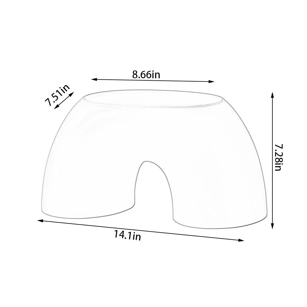 Lisslune | Children's Plastic Rainbow Shape Stool