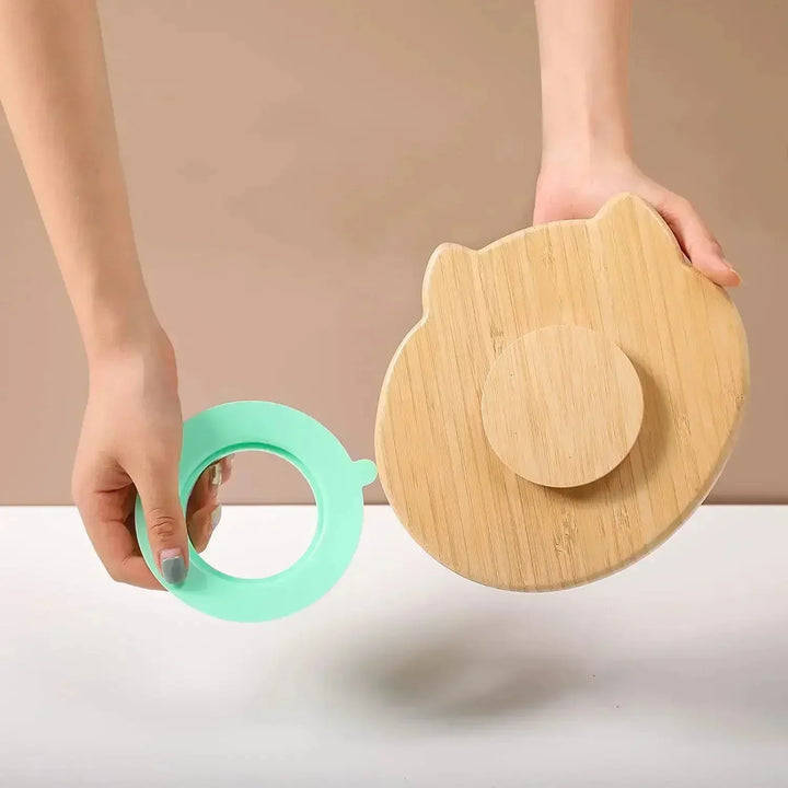 Lisslune | Children's Tableware Set with Suction Cup - EcoFeast
