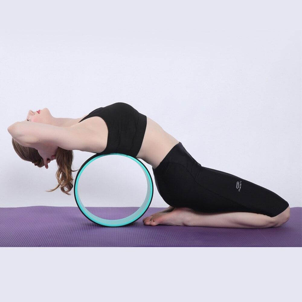 Lisslune | Yoga Wheel – Ultimate Support for Flexibility, Strength & Back Pain Relief