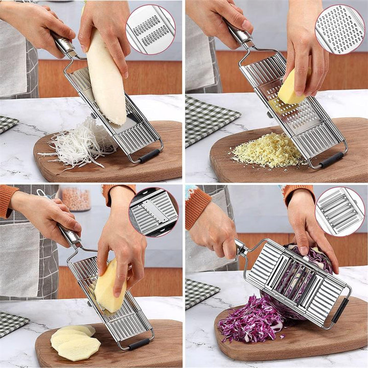 Lisslune | CHOPWISE – Multi-Purpose Kitchen Cutter with Interchangeable Blades