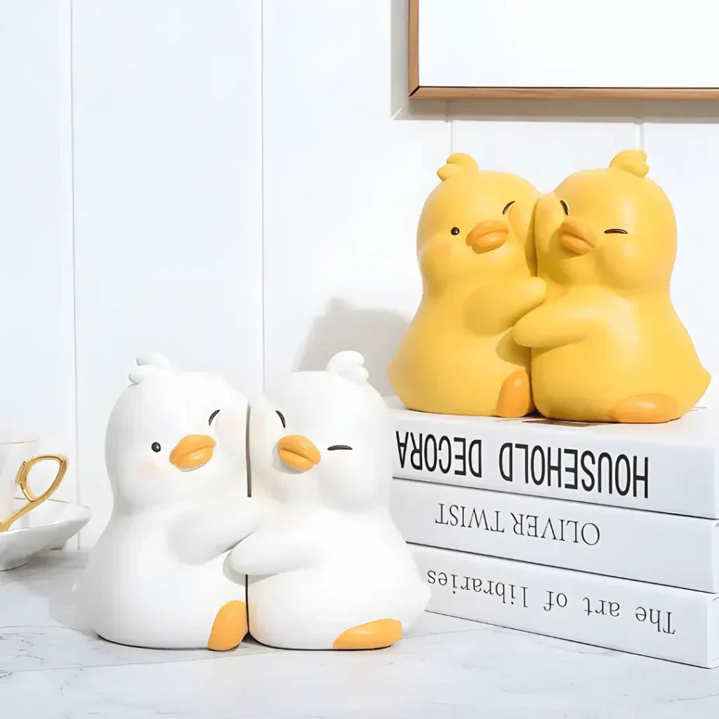 Lisslune | SweetNest – Plump bookends with bird motif for cozy spaces
