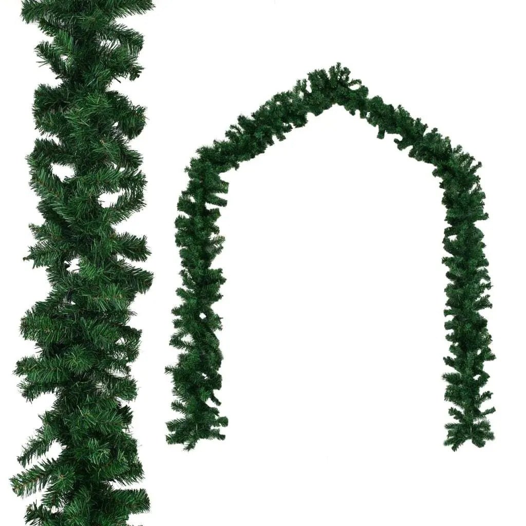Lisslune | Christmas Garland with LED Lights – 32.8ft  Sparkling Holiday Décor to Enchant Your Home & Outdoor Spaces