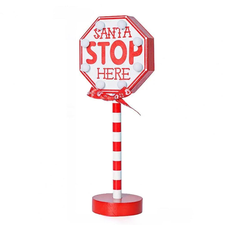 Lisslune | Christmas LED Wooden Desktop Sign Lights – Create a Festive Atmosphere for Your Holiday Celebrations