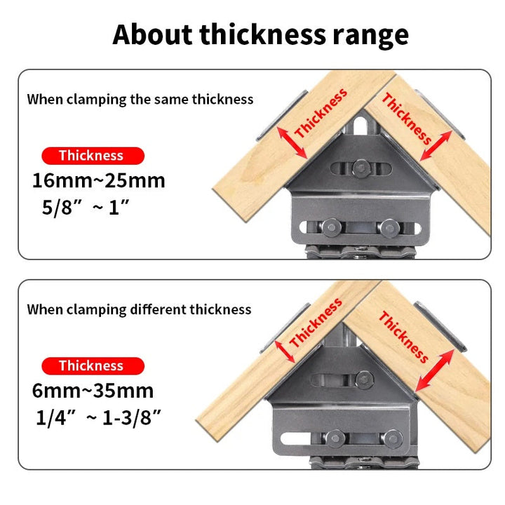 Lisslune | Multi-Function Wood Corner Clamping Tool