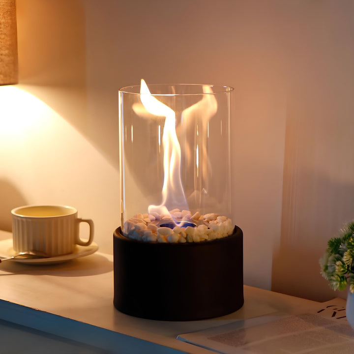Lisslune | Classic Oil Lamp with Open Flame - Lumora
