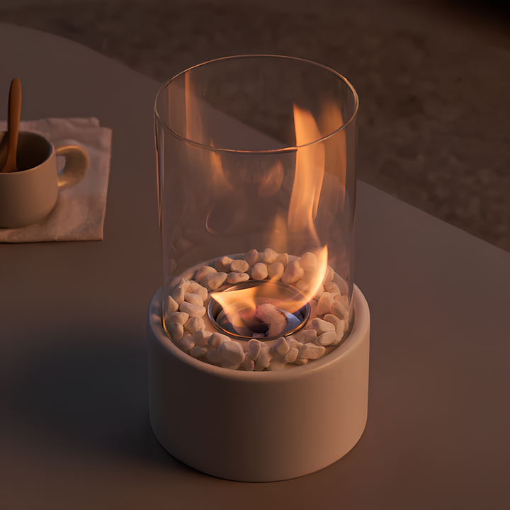 Lisslune | Classic Oil Lamp with Open Flame - Lumora