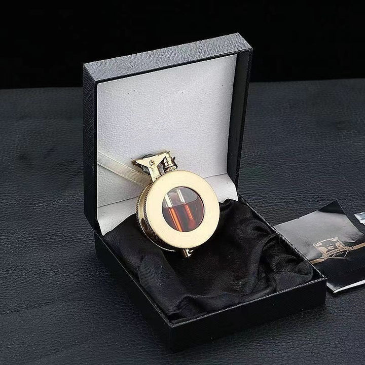 Lisslune | CLASSIC TIME – Retro Metal Kerosene Lighter with Vintage Design