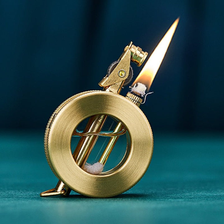 Lisslune | CLASSIC TIME – Retro Metal Kerosene Lighter with Vintage Design