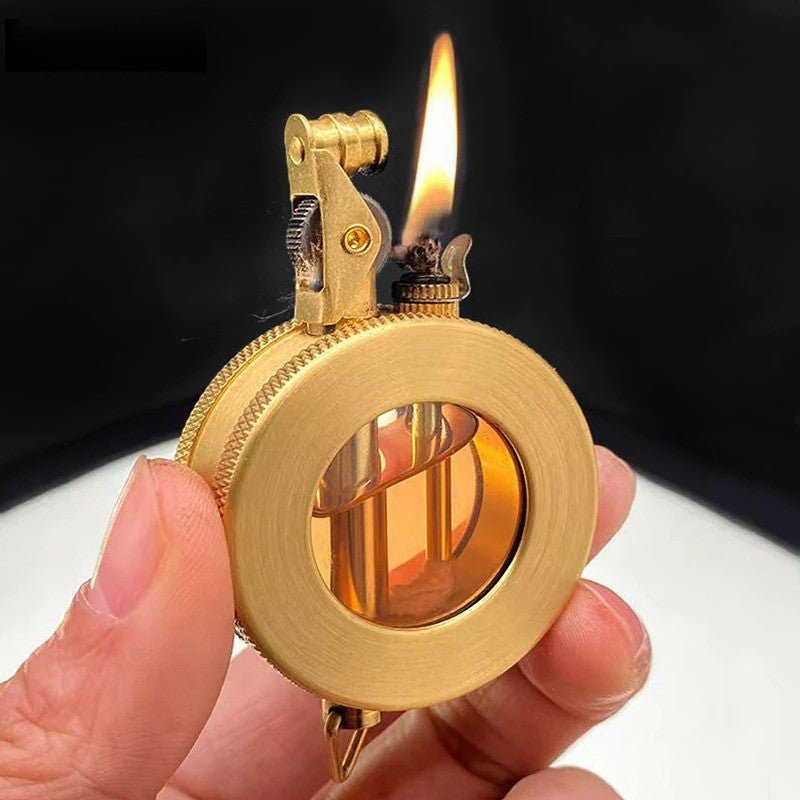 Lisslune | CLASSIC TIME – Retro Metal Kerosene Lighter with Vintage Design