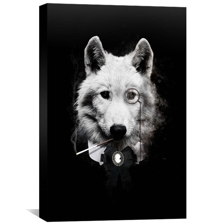 Lisslune | Classy Wolf Canvas