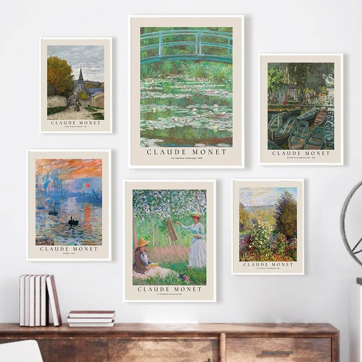 Rynx | Monet Impressionist Art Canvas Poster