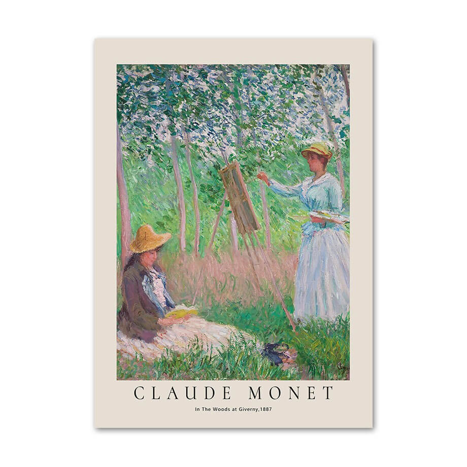 Rynx | Monet Impressionist Art Canvas Poster