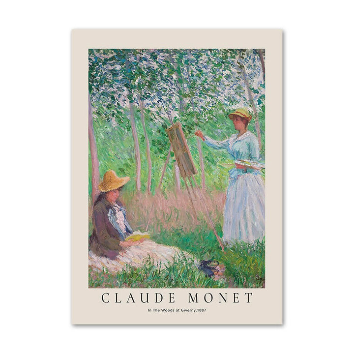 Rynx | Monet Impressionist Art Canvas Poster