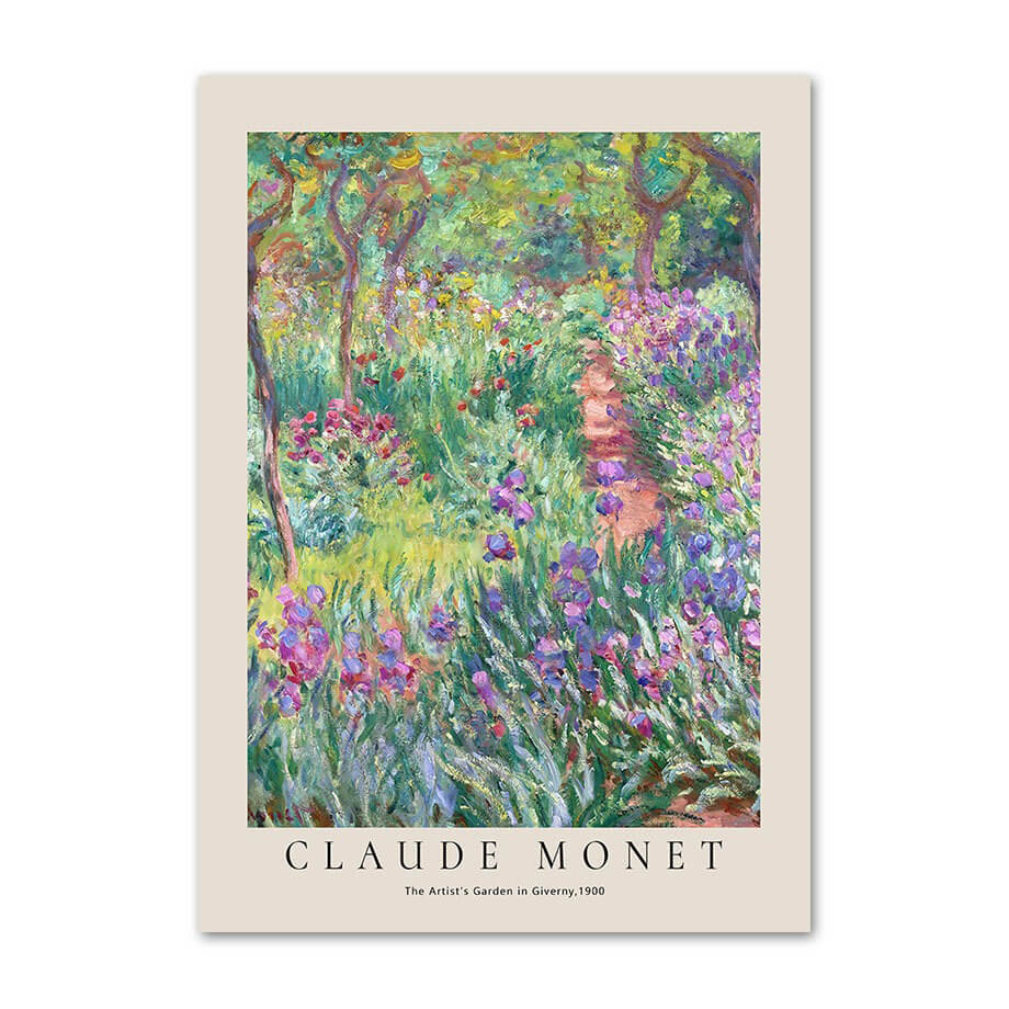 Rynx | Monet Impressionist Art Canvas Poster