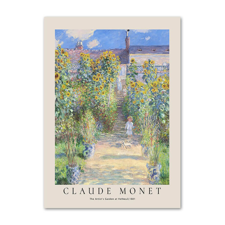 Rynx | Monet Impressionist Art Canvas Poster