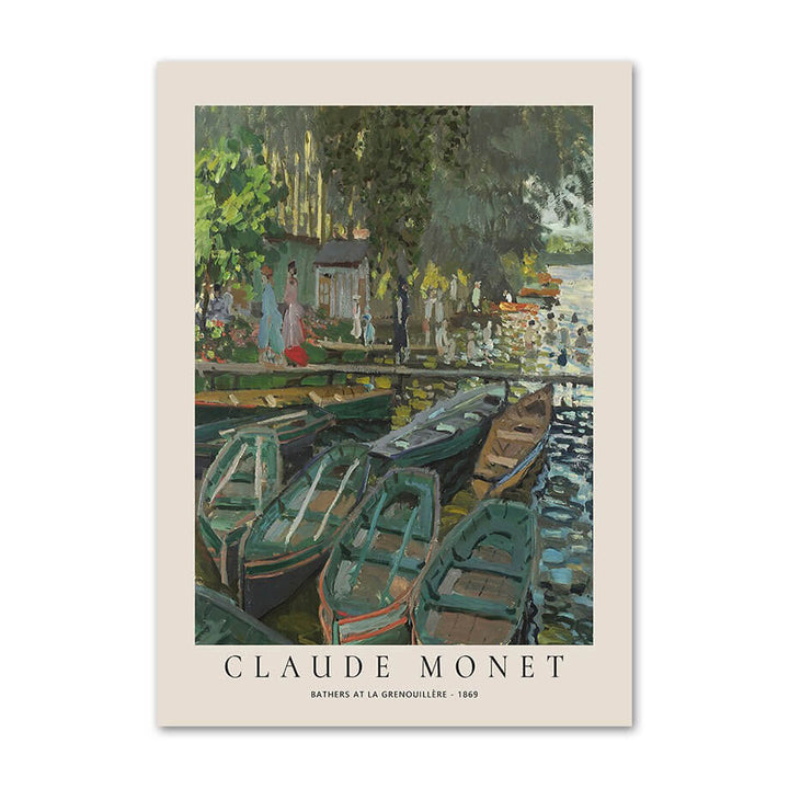 Rynx | Monet Impressionist Art Canvas Poster