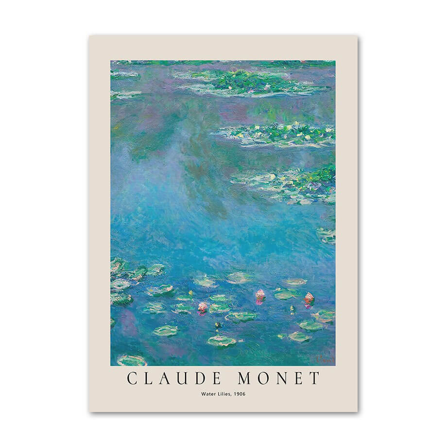 Rynx | Monet Impressionist Art Canvas Poster