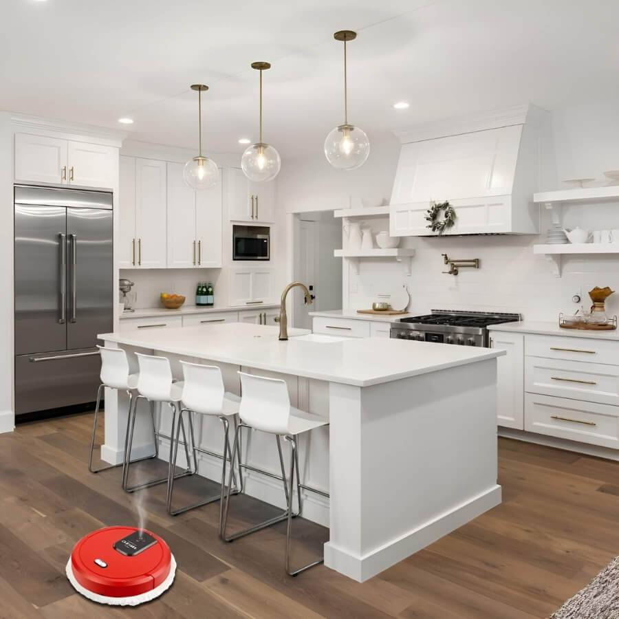 Lisslune | CleanBot – Robot Mop with Intelligent Navigation & 3 Cleaning Modes