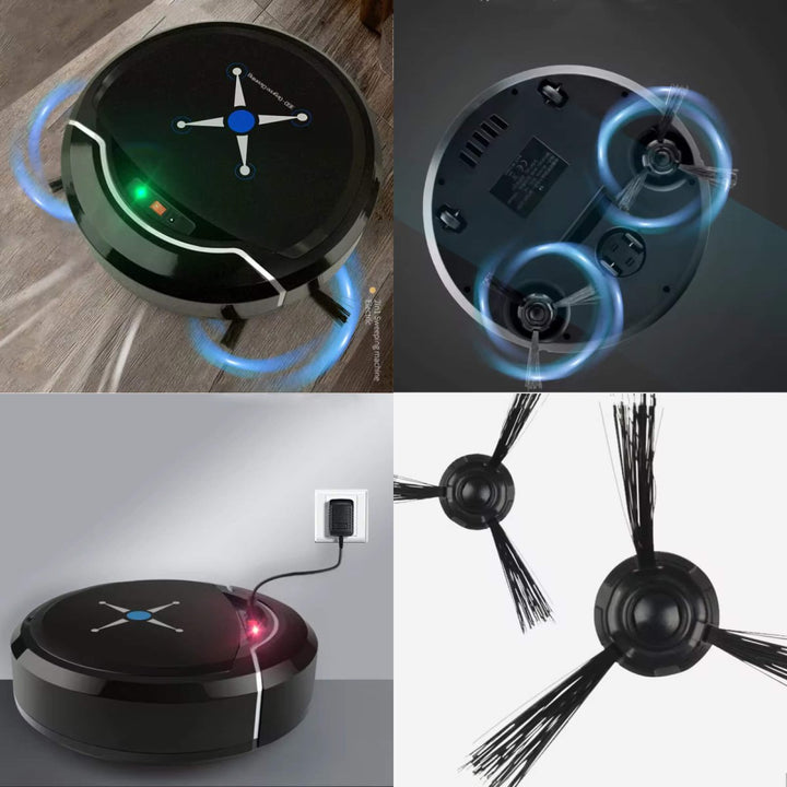 Lisslune | Cleanbot – Smart Robot Vacuum and Mop for Effortless Floor Cleaning