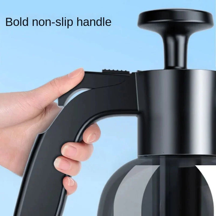 Lisslune | CleanPro 2L Foam Sprayer – Hand Pump with Versatile Nozzles for Car Wash, Window Cleaning, and Garden Irrigation