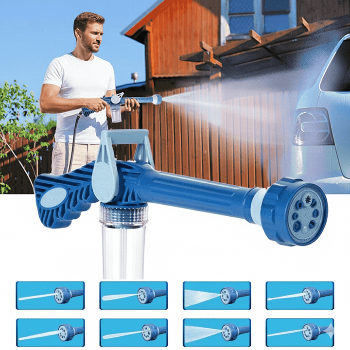 Lisslune | CLEANSTREAM – High-Pressure Water Gun with Soap Dispenser