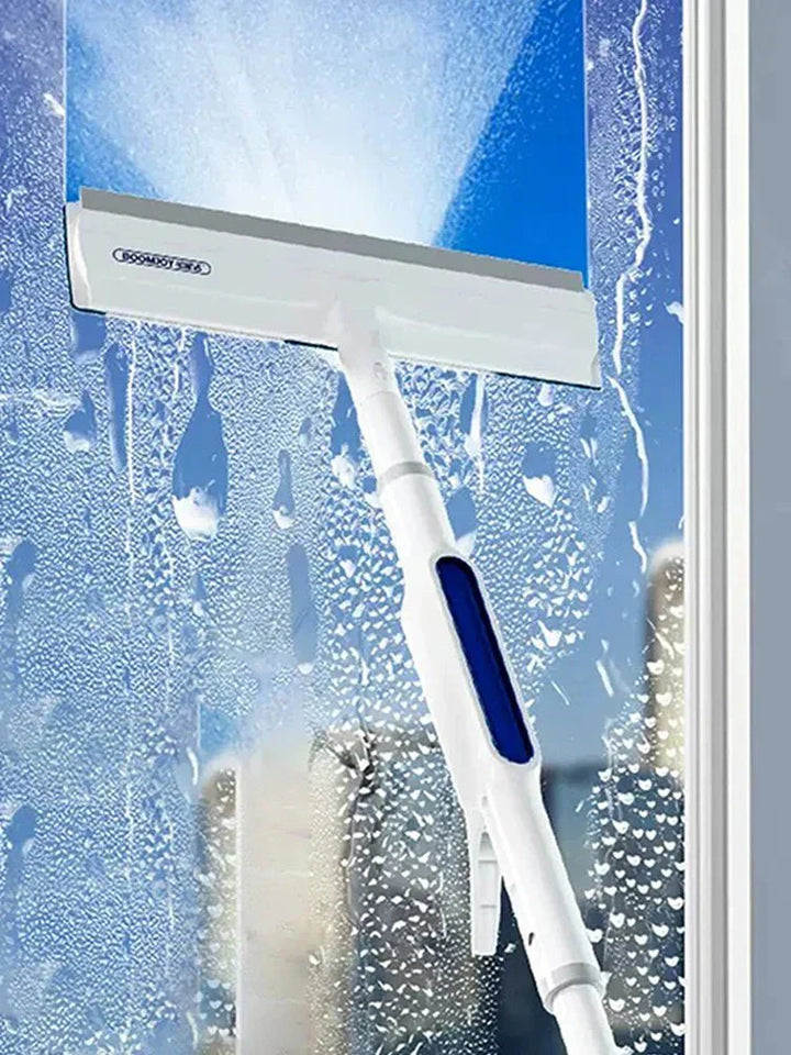 Lisslune | CleanView 3-in-1 Window Wiper – Integrated Spray, Microfiber Cleaning, and Streak-Free Shine