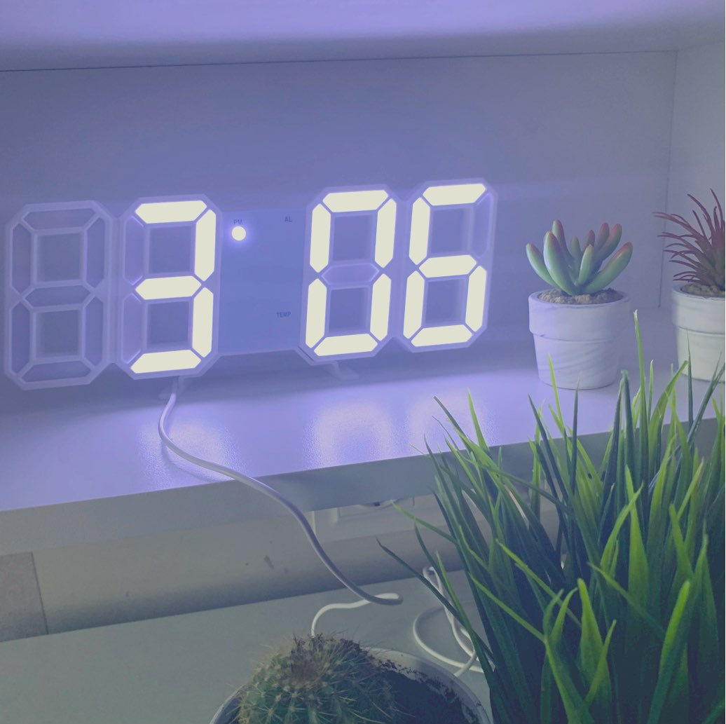 Lisslune | Digital LED Alarm Clock