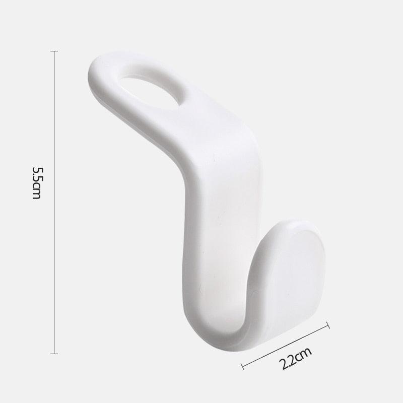 Lisslune | Space-saving plastic hooks for neat and organized closets