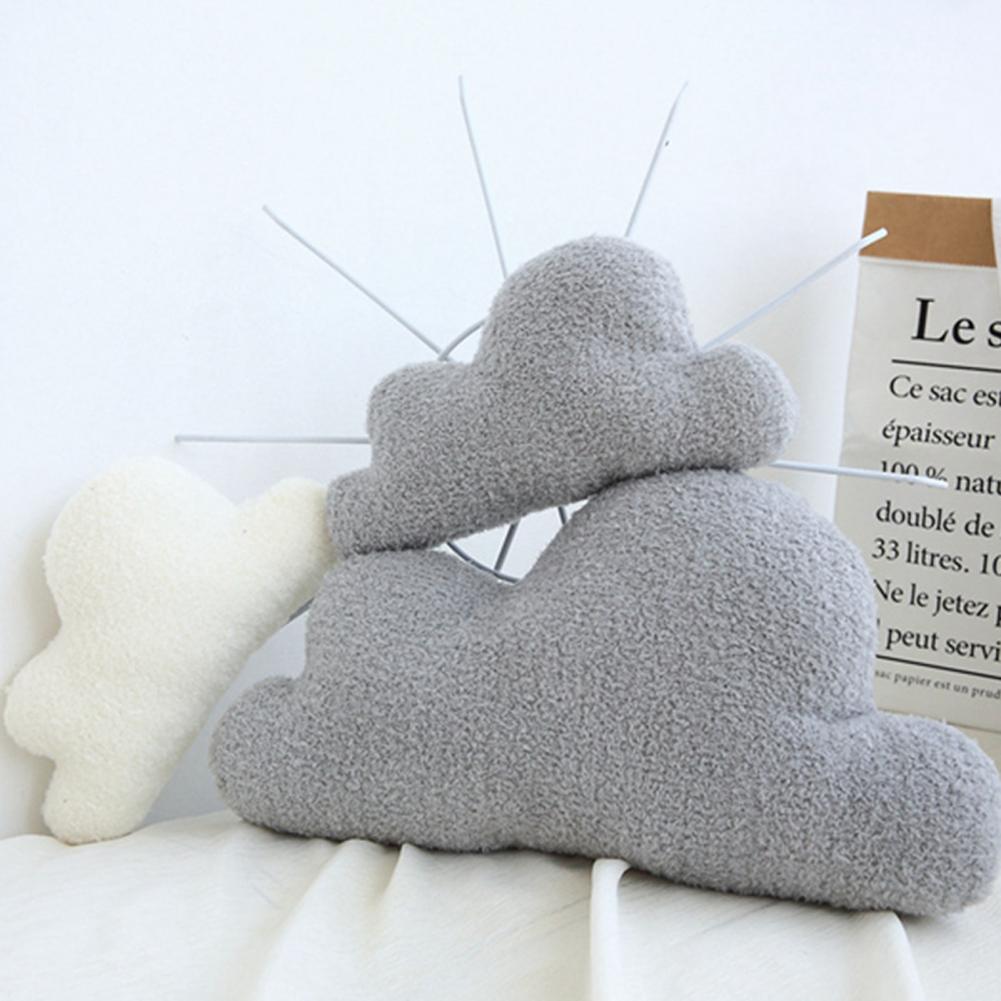 Lisslune | Cloud Pillow Cushion - Sweet Plush Nap Pillow, Lumbar Support Plush Toy, Sofa Cushion, Home Decorations