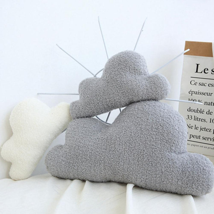 Lisslune | Cloud Pillow Cushion - Sweet Plush Nap Pillow, Lumbar Support Plush Toy, Sofa Cushion, Home Decorations