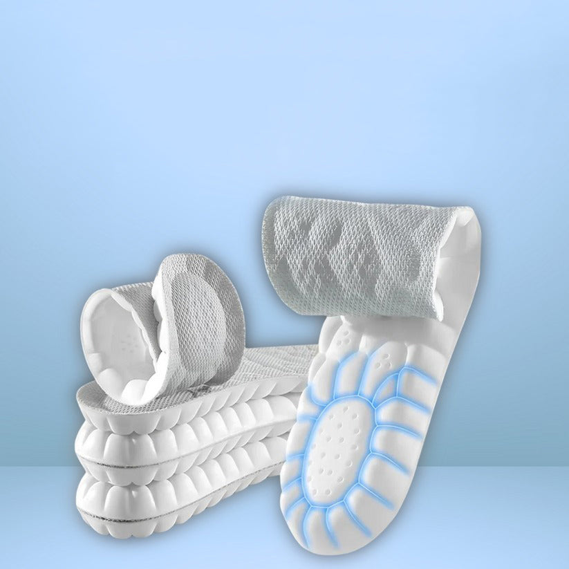 Lisslune | Orthopedic Insoles for Flat Feet | Memory Foam Arch Support | Comfort and Pain Relief