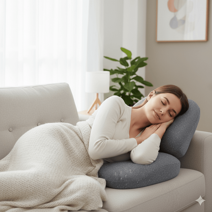 Lisslune | COCCYXCARE – Orthopedic Seat Cushion for Back, Coccyx & Hip Support